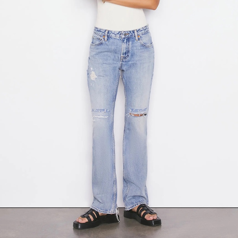 FRAME the LOW rise Loose baggy jeans NWT similar to The Gray Jean